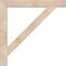 Ekena Millwork Traditional Block Smooth Bracket, Douglas Fir, 3 1/2"W x 34"D x 34"H BKT04X34X34TRA05SDF - alternate 2